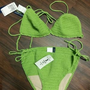 Ralph Lauren BNWT Crochet Bikini S $120